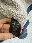 SAINT LAURENT WOOL LINED DENIM JACKET