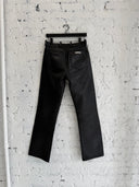 CHROME HEARTS ‘FLEUR KNEE’ LEATHER PANTS