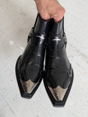 BALENCIAGA ‘SANTIAG’ WESTERN HARNESS BOOTS