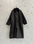 MAISON MARGIELA WAXED TRENCH COAT