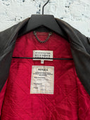 MAISON MARGIELA REPLICA 1950s ‘BOSTON PERFECTO’ LEATHER JACKET