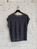 SAINT LAURENT STRIPED BABY TEE