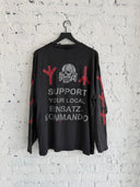 1997 BURZUM ‘SUPPORT YOUR LOCAL EINSATZ-KOMMANDO’ L/S TEE
