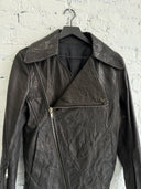 2009 RICK OWENS ‘CRUST’ LEATHER JACKET