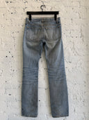 1998 HELMUT LANG LIGHT WASH STRAIGHT CUT DENIM