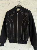 A/W 2015 YSL ‘ZIPPER TRACK’ WOOL BOMBER