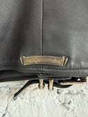 CHROME HEARTS JJ DEAN LEATHER BIKER JACKET