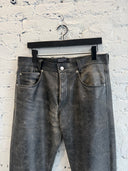 ERD REPAIRED LEATHER FLARES