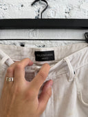 BALENCIAGA BAGGY WHITE DENIM