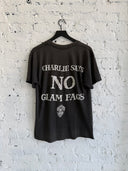 1990s CHARLES MANSON ‘CHARLIE SAYS NO GLAM FAGS’ TEE