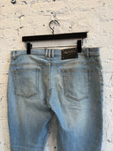 BALMAIN MOTO DENIM