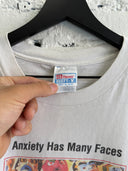 1990s XANAX ‘ANXIETY HAS MANY FACES’ TEE