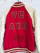 A/W 02-03 RAF SIMONS ‘VIRGINIA CREEPER’ LETTER VARSITY JACKET