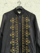 S/S 2015 SAINT LAURENT EMBROIDERED NAPOLEON BOMBER JACKET
