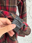 F/W 2013 SAINT LAURENT PLAID FLANNEL