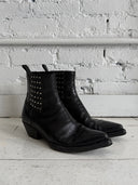 SAINT LAURENT STUDDED ‘LUKAS’ BOOTS