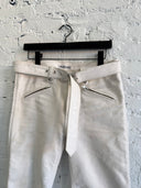 BALENCIAGA LEATHER BIKER PANTS