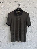 YSL STRIPED POLO SHIRT