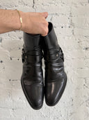 SAINT LAURENT ‘WYATT’ HARNESS BOOTS