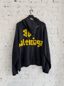 BALENCIAGA TAPE LOGO ZIP UP
