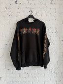 1990s CRADLE OF FILTH FLAMES HOODIE