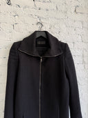 2013 HAIDER ACKERMAN WOOL BIKER COAT