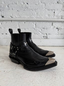 BALENCIAGA ‘SANTIAG’ WESTERN HARNESS BOOTS