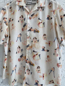 2016 ERD ‘PORN GIRL XXX’ BUTTON UP