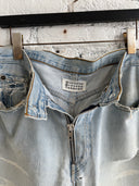 2004 MAISON MARGIELA ARTISANAL ‘EXPOSED ZIPPER’ JEANS