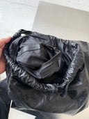 A/W 2022 BALENCIAGA LEATHER TRASH BAG