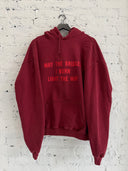 A/W 2017 VETEMENTS ‘MAY THE BRIDGES I BURN LIGHT THE WAY’ HOODIE