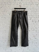 ERD REPAIRED LEATHER FLARES