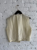 1990s MAISON MARGIELA RED STITCH VEST