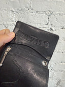 CHROME HEARTS LEATHER TRI-FOLD WALLET