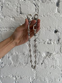 CHROME HEARTS ‘CROSS BALL’ DOUBLE LOBSTER CLASP WALLET CHAIN