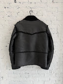 A/W 03-04 RAF SIMONS ‘CLOSER’ SHEARLING LINED LEATHER JACKET