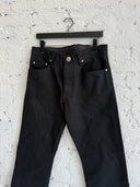CHROME HEARTS SELVEDGE FLEUR KNEE JEANS