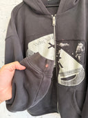 S/S 2025 ERD ‘HOLY BIBLE’ ASSEMBLAGE ZIP UP