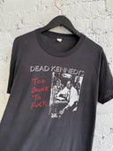 1980s DEAD KENNEDYS ‘TOO DRUNK TO FUCK’ TEE
