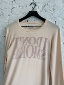 2006 MAISON MARGIELA ‘I DON’T SMOKE’ L/S TEE