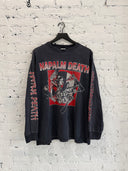 1990s NAPALM DEATH ‘NAZI PUNKS FUCK OFF’ L/S TEE