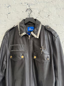 MARKING DISTANCE ‘POLICE’ LEATHER JACKET
