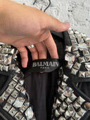 S/S 2011 BALMAIN STUDDED LEATHER RIDER JACKET