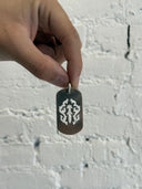 CHROME HEARTS ‘DAGGER CUTOUT’ DOG TAG