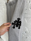 CHROME HEARTS ‘TRIPLE CROSS’ PATCH SWEATS