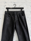 A/W 2003 DIOR ‘LUSTER’ WAX COATED DENIM