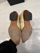 SAINT LAURENT LUKAS PYTHON BOOTS