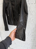 2009 RICK OWENS ‘STOOGES’ LEATHER JACKET