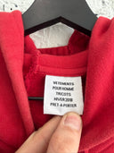 WINTER 2018 VETEMENTS ‘ANTWERPEN’ RECONSTRUCTED HOODIE