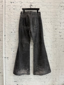 RICK OWENS ‘BOLAN’ DISTRESSED LEATHER PANTS